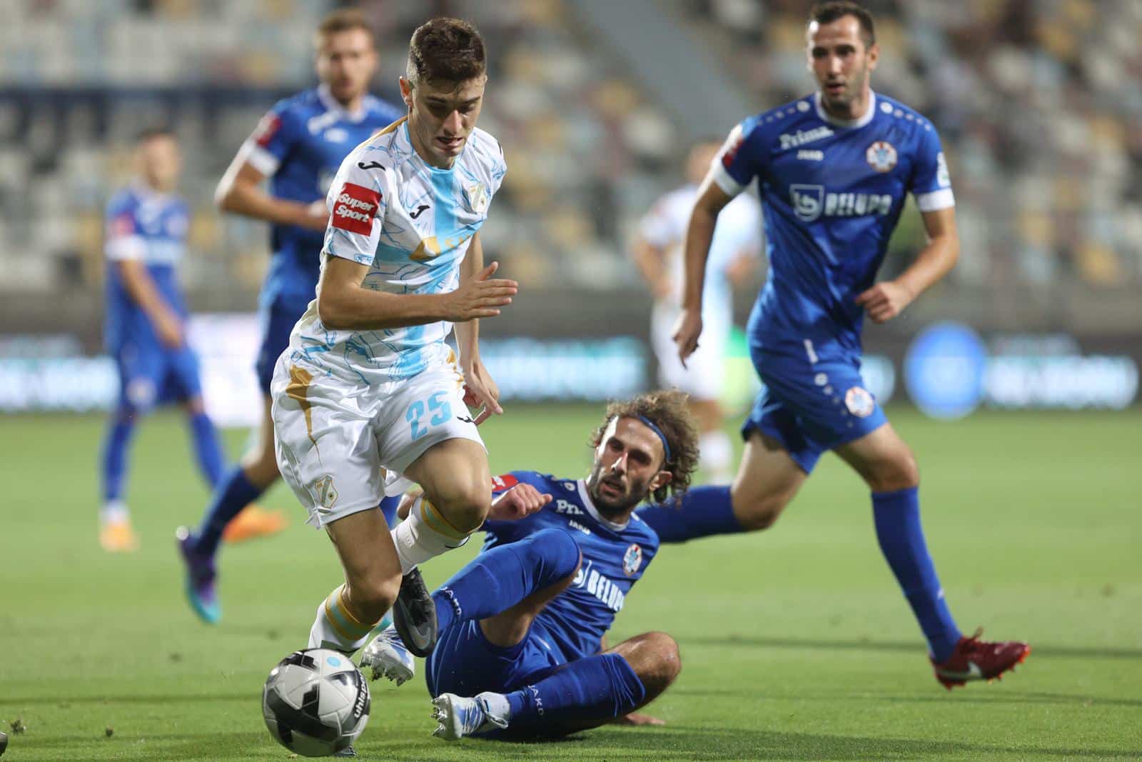 Rijeka: HNK Rijeka i NK Slaven Belupo sastali se u u 5. kolu Prve HNL