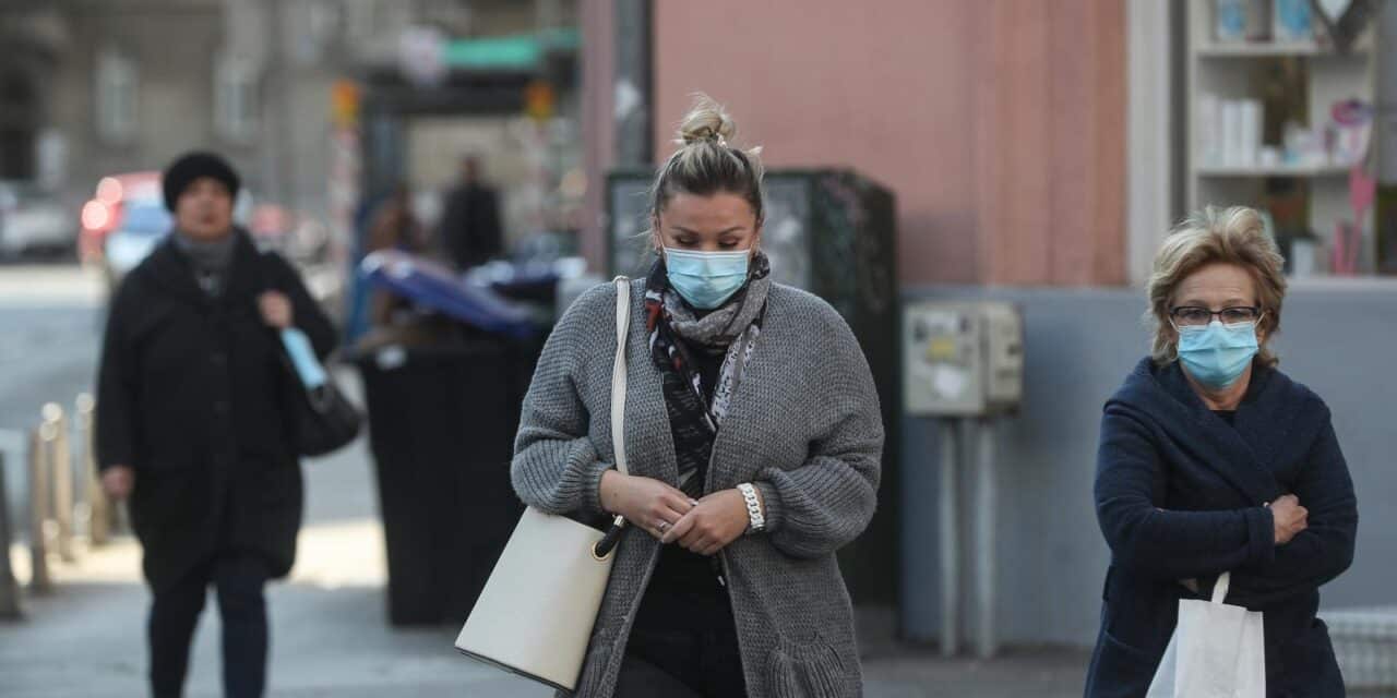 Zagreb: Rokordan broj zaraženih koronavirusom – građani većinom nose maske i na otvorenome