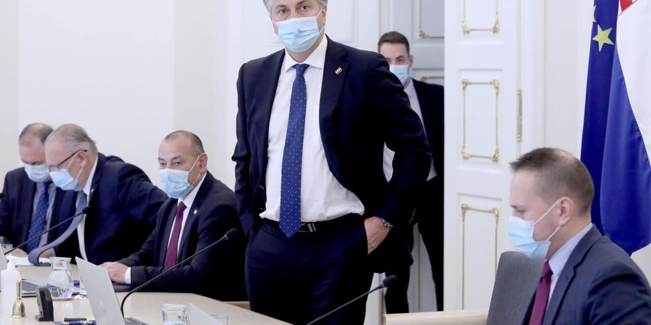 Zagreb: Na sjednici Vlade RH raspravljano o rekordnom broju oboljelih od koronavirusa