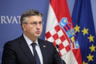 Zagreb: Konferencija za medije premijera Andreja Plenkovića