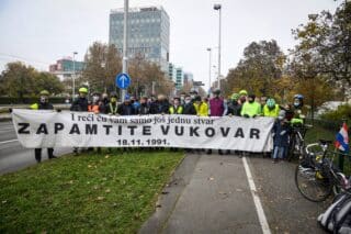 Zagreb: Start tradicionalnog biciklističkog maratona Biciklom za Vukovar