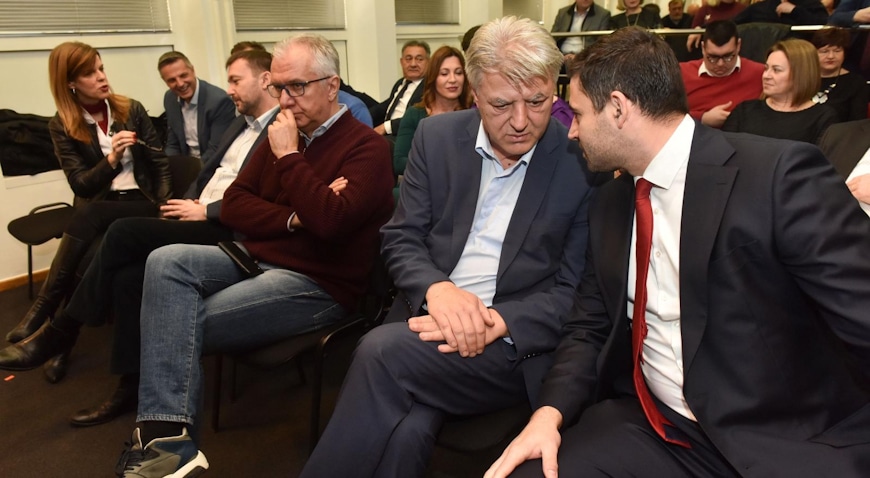 Zagreb: U sjedištu SDP-a održana je sjednica Glavnog odbora SDP-a
