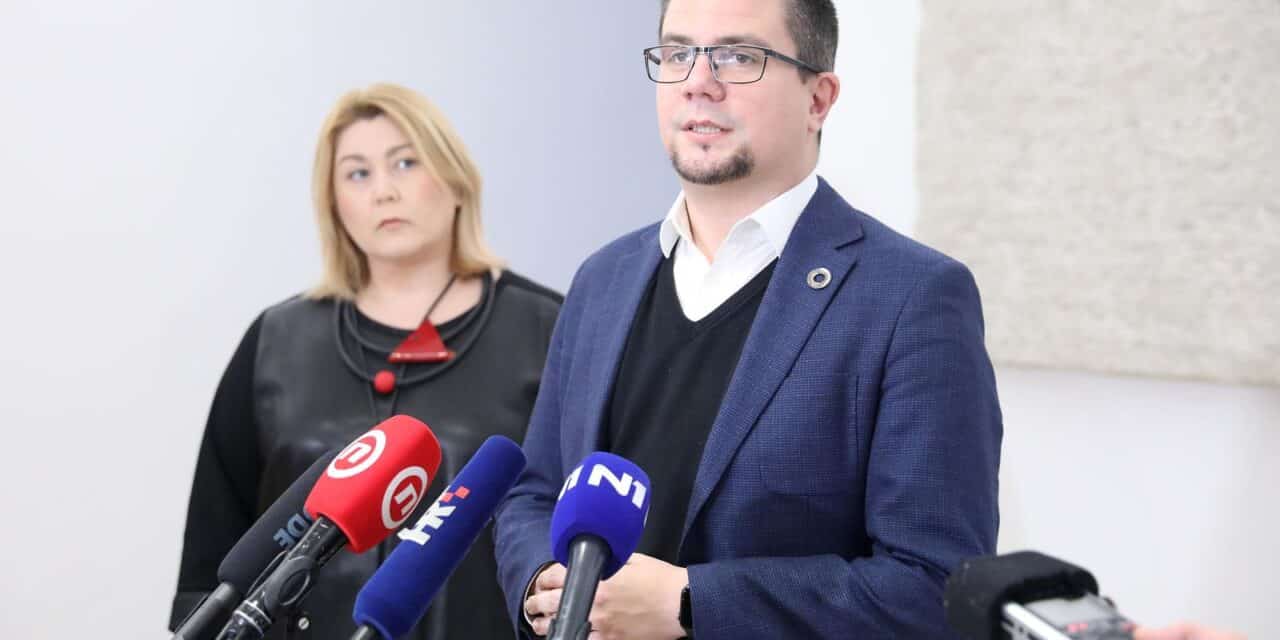 Zagreb: Domagoj Hajduković i Ivana Posavec Krivec o promjenama u Klubu Socijaldemokrata
