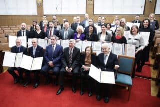 Zagreb: Dodijeljene Drzavne nagrade za znanost