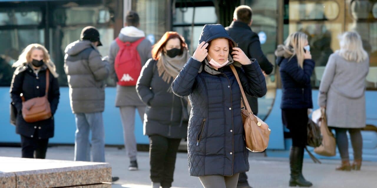 Sunčano jutro u Zagrebu s temperaturama ispod nule