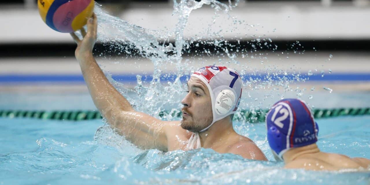 Zagreb: Vaterpolo utakmica 2. kola D skupine FINA Svjetske lige, Hrvatska – Rusija