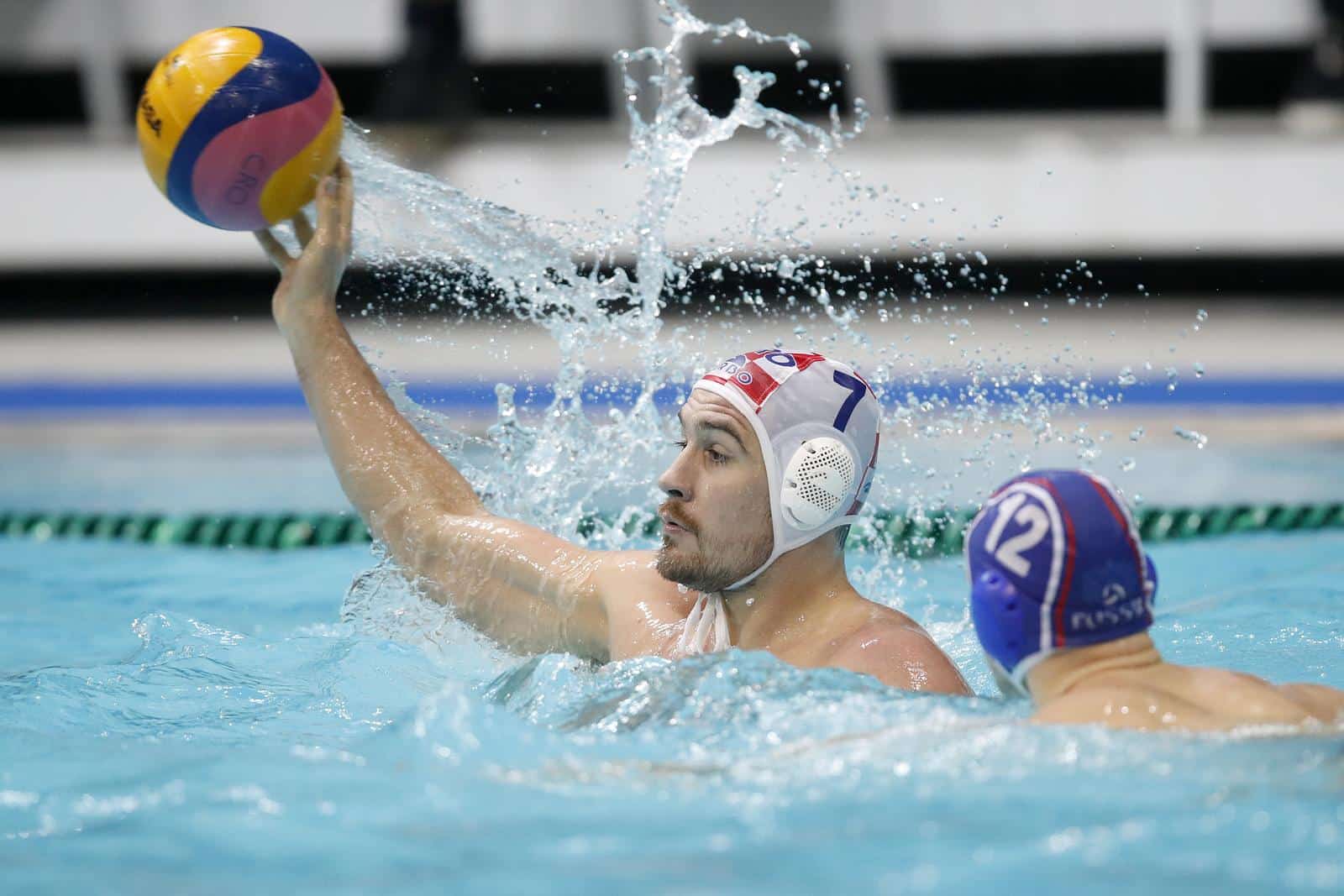 Zagreb: Vaterpolo utakmica 2. kola D skupine FINA Svjetske lige, Hrvatska – Rusija