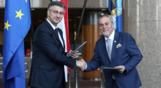 Plenkoviæ i Bandiæ potpisali sporazum prve faze projekta gradnje Nacionalne djeèje bolnice