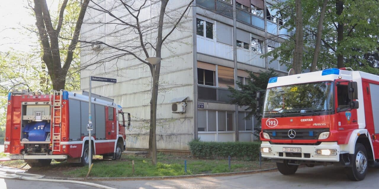 Zagreb: Rano jutros buknuo je požar u stanu u Zapruđu