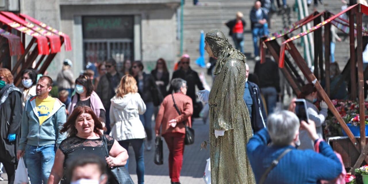 Zagreb: Popularni ulični zabavljač vratio se Trg bana Jelačića