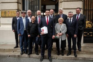 Zagreb: Čelnici Restart koalicije u Hrvatski  sabor  predali kandidacijeske liste