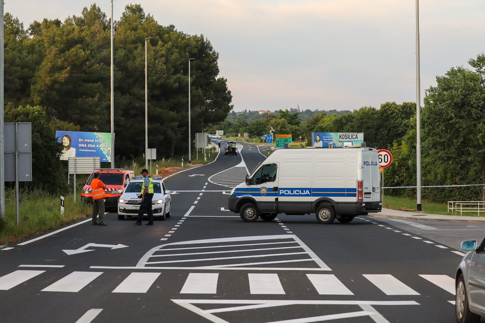 Dvije osobe na motociklu poginule na dionici ceste Rovinj-Kanfanar