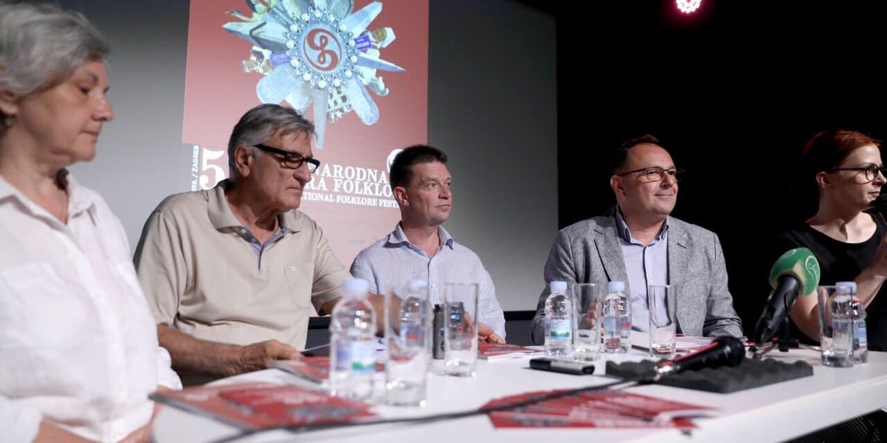 Zagreb: Konferencija za medije međunarodne smotre folklora