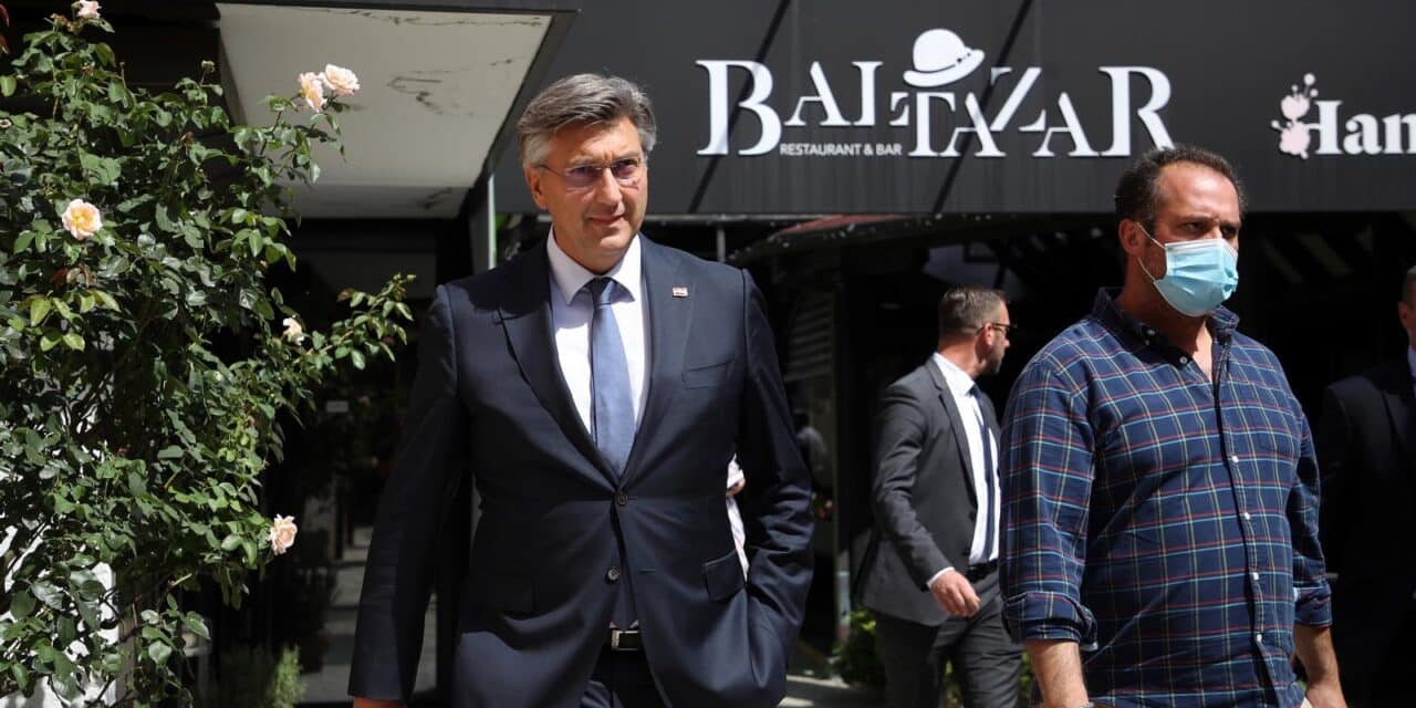 Zagreb: Premijer Plenković odlazi nakon sastanka s koalicijskim partnerima