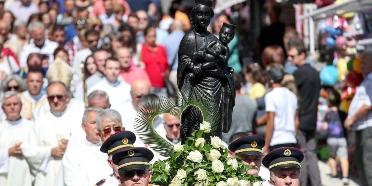 Proslava blagdana Velike Gospe u Mariji Bistrici