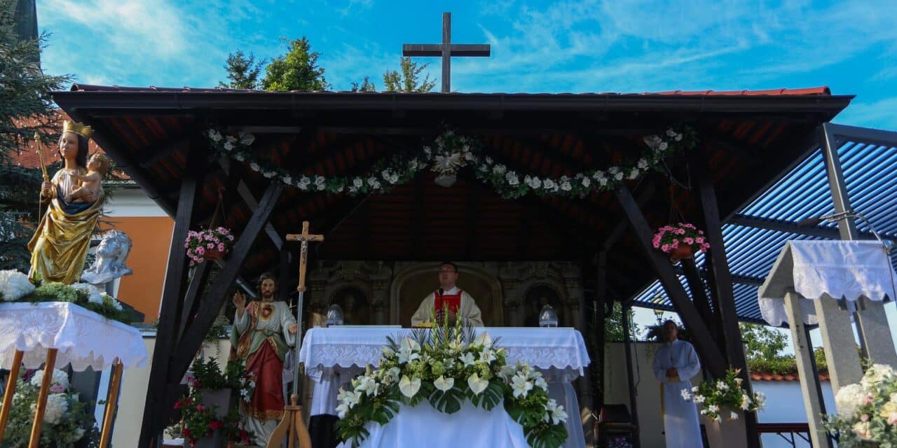 Zagreb: Proslava blagdana Velike Gospe u Stenjevcu