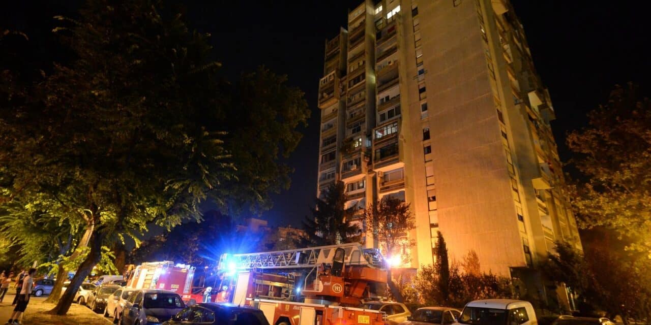 Zagreb: Vatrogasci ugasili požar u zgradi u naselju Dugave