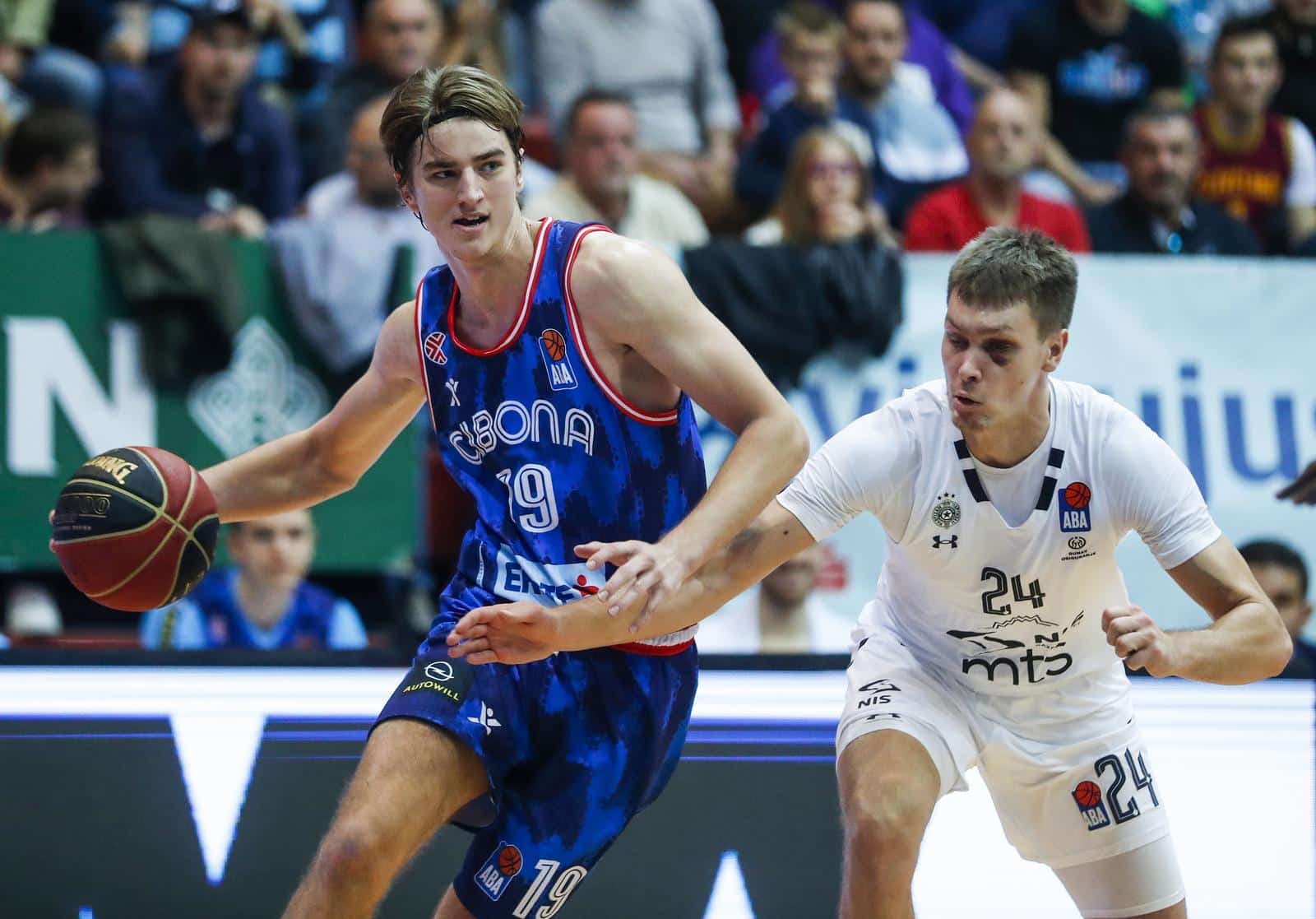 Zagreb: U KC Dražen Petrović odigrana utakmica ABA lige između Cibone i Partizana