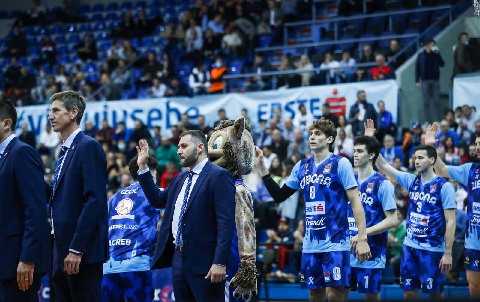 Zagreb: U KC Dražen Petrović odigrana utakmica ABA lige između Cibone i Partizana