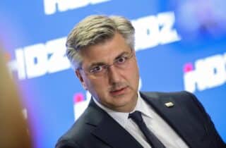 Zagreb: Andrej Plenković dao je izjavu medijima nakon sjednice Predsjedništva HDZ-a