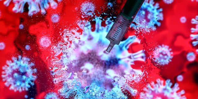 Ilustracija za virus Covid-19