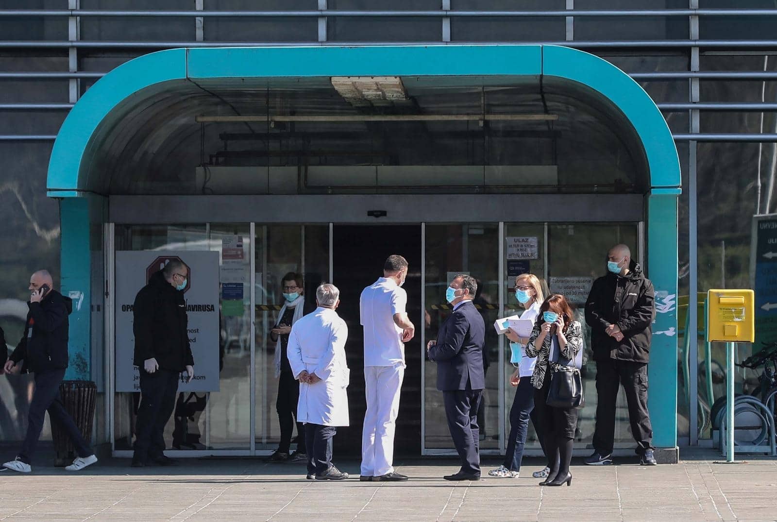Zagreb: Beroš stigao u KB Dubrava