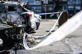 Zagreb: U Utrinama tijekom noći izgorjela četiri automobila