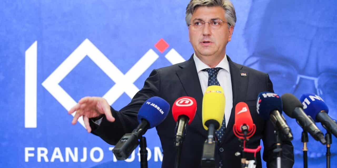 Zagreb: Andrej Plenković dao je izjavu medijima