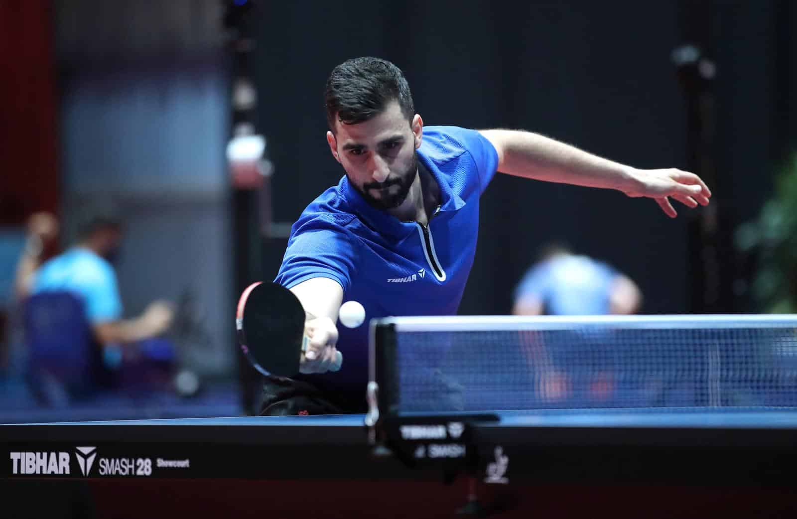 WTT Zagreb 2022, 1. kolo, muški pojedinačno, Andrej Gaćina – Ricardo Walther