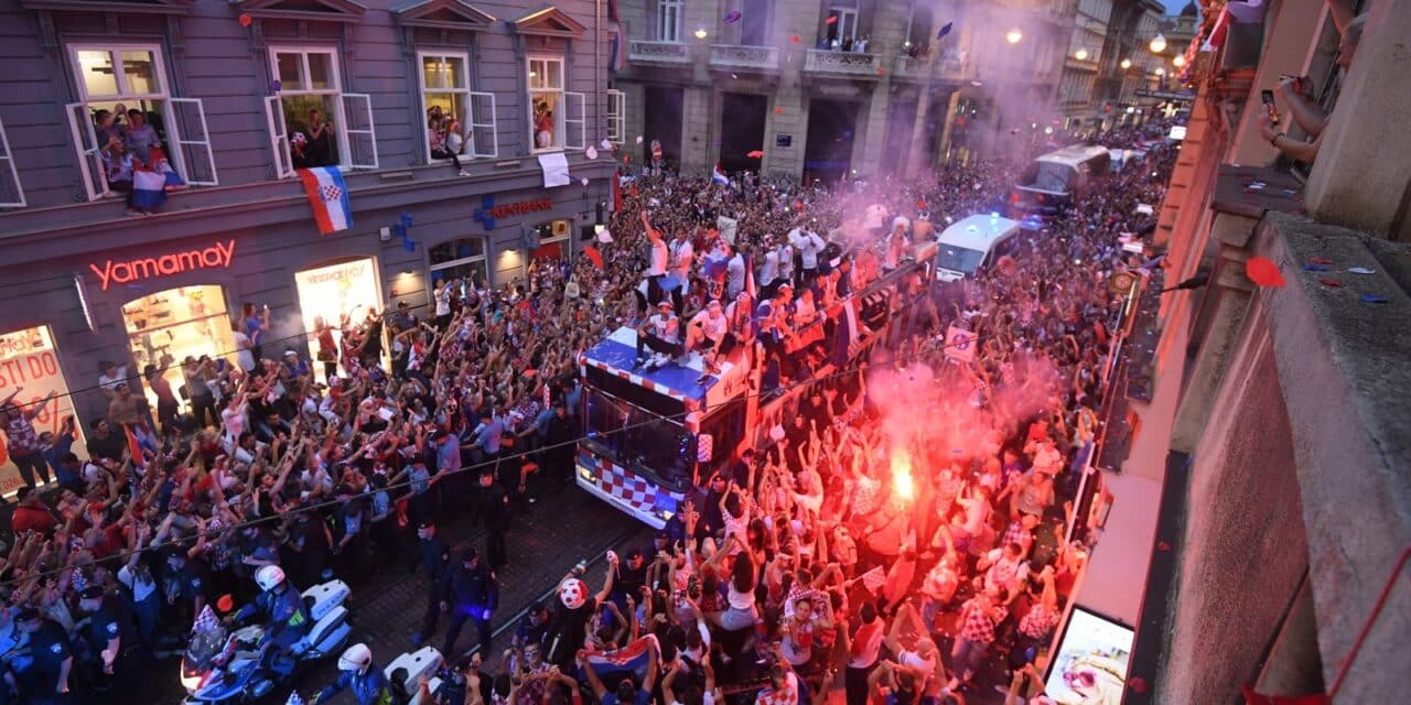 Izbor najboljih fotografija 2018., Vatreni osvojili srebro na SP u Rusiji