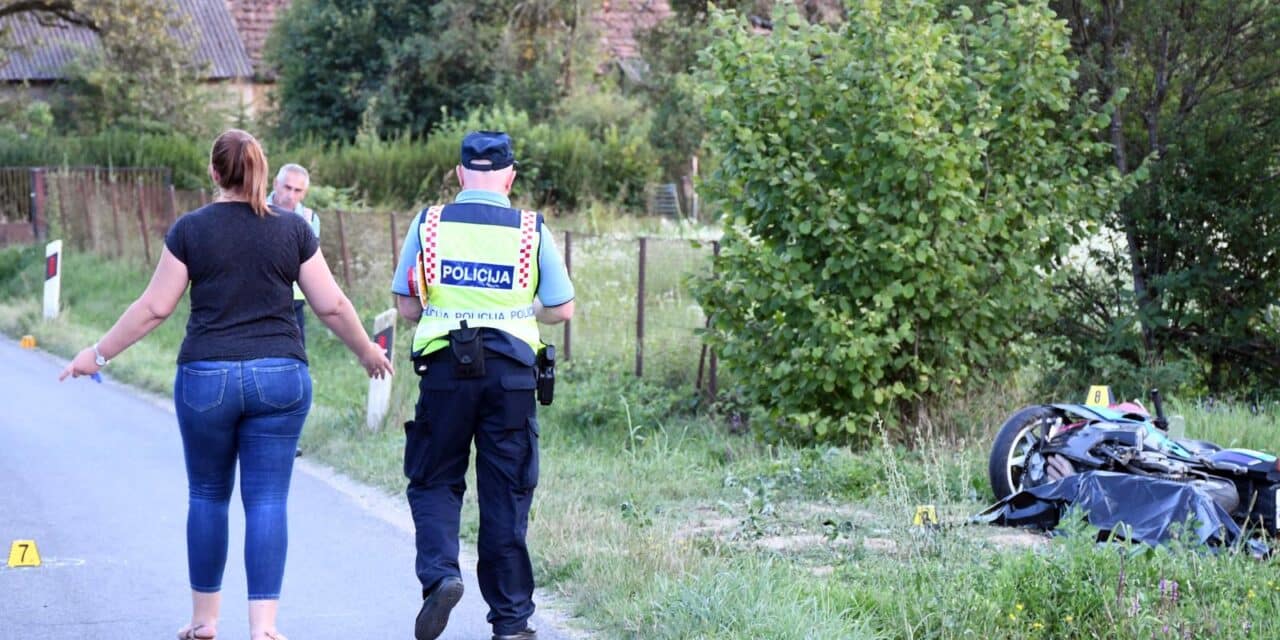 U Brestu Pokupskom smrtno stradao motociklist