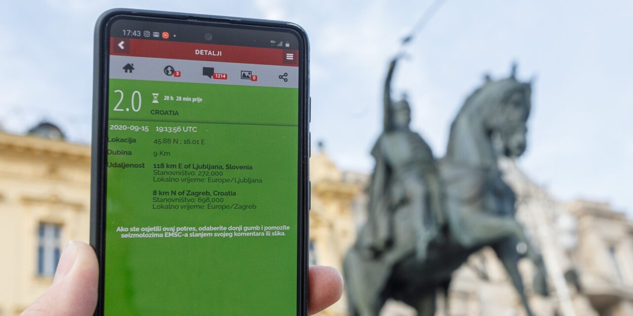 Earthquakes for mobile – aplikacija za praćenje potresa