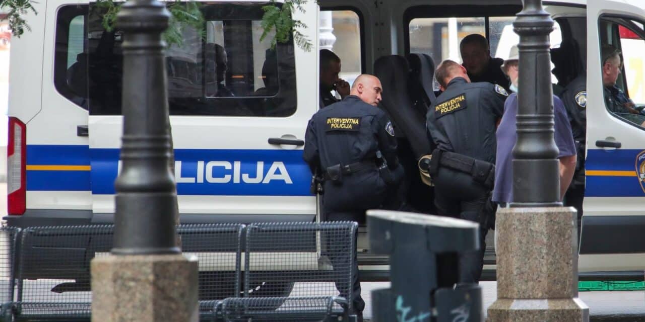 Zagreb: Jako policijsko osiguranje u centru grada uoči utakmice Dinama i West Hama