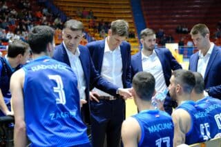 Zagreb: Susret Cedevite Junior i Cibone u Domu sportova