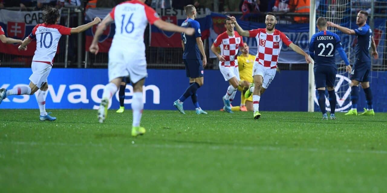 Susret Hrvatske i Slovačke u kvalifikacijama za Europsko prvenstvo