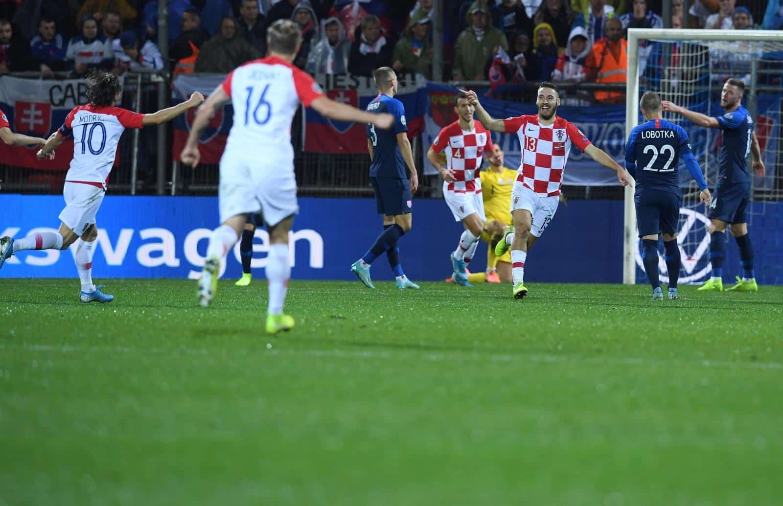 Susret Hrvatske i Slovačke u kvalifikacijama za Europsko prvenstvo