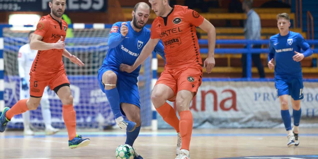 Zagreb: Futsal Dinamo i Šibenik 1983 sastali se u četvrtfinalu Hrvatskog malonogometnog kupa