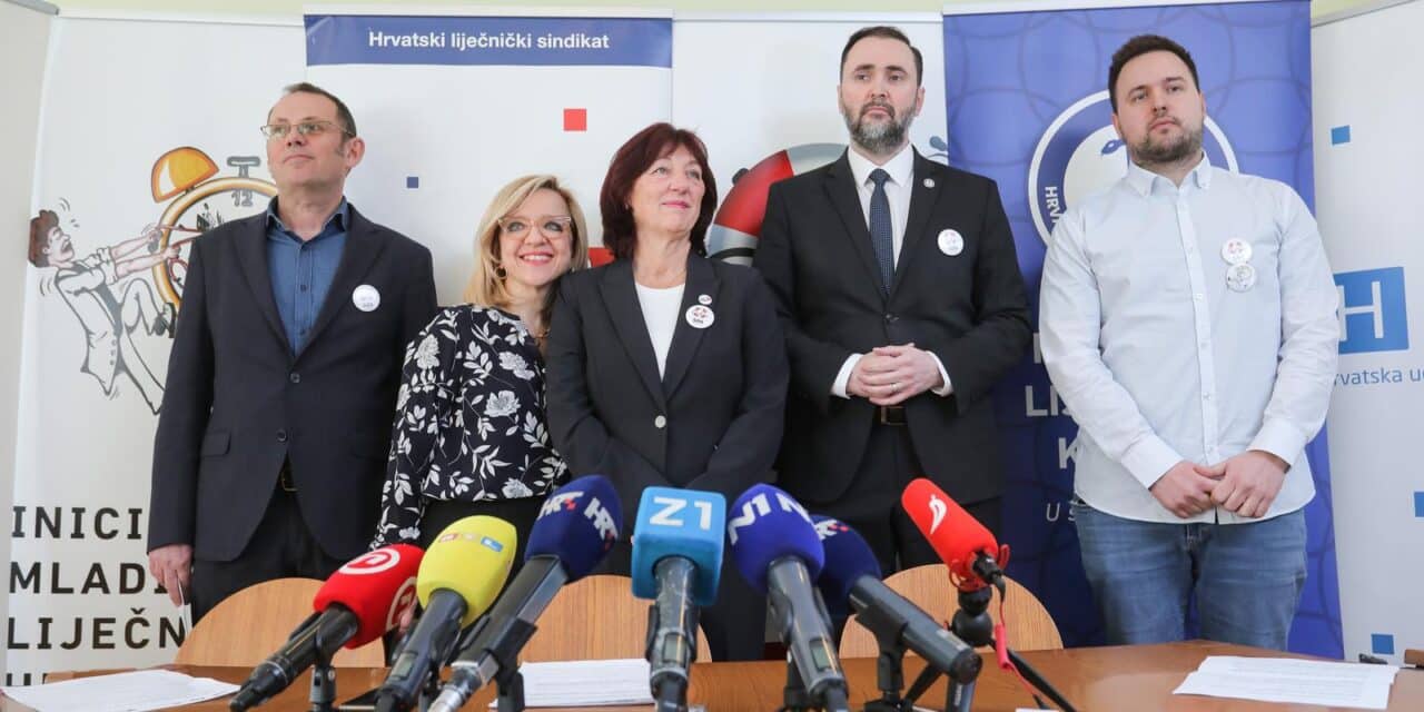 Zagreb: Predstavljen plan i program prosvjeda S.O.S. za hrvatsko zdravstvo