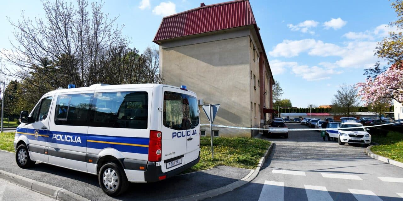 Policijski očevid u Ivancu gdje je pronađeno žensko i muško tijelo