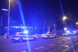 Zagreb: Policija ispred Cibone zbog navijačkih nereda do koji je došlo na košarkaškoj utakmici između Dinama i Bosca