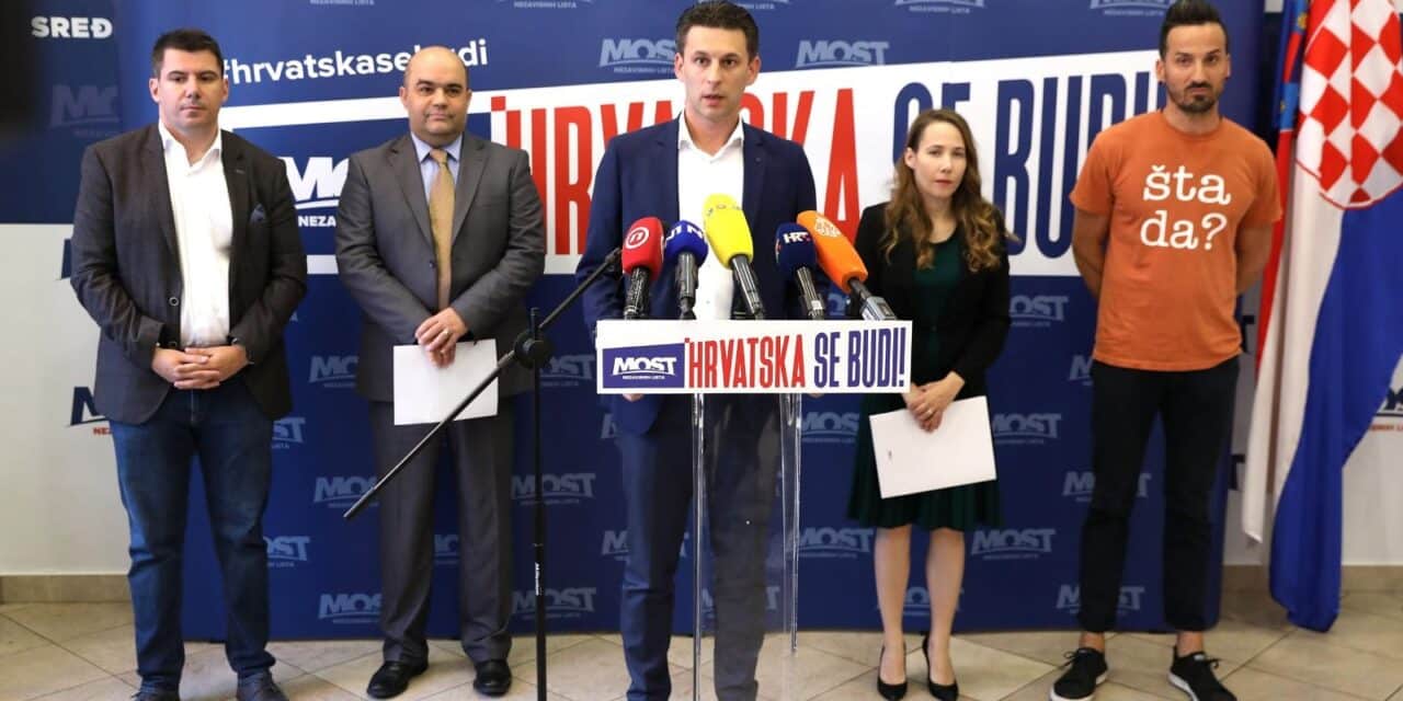 Zagreb: MOST predstavio program za parlamentarne izbore