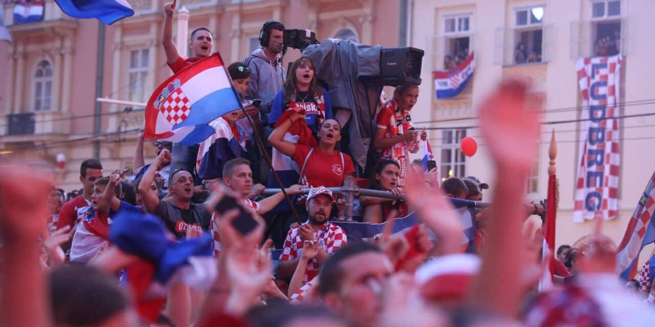 doček nogometaša