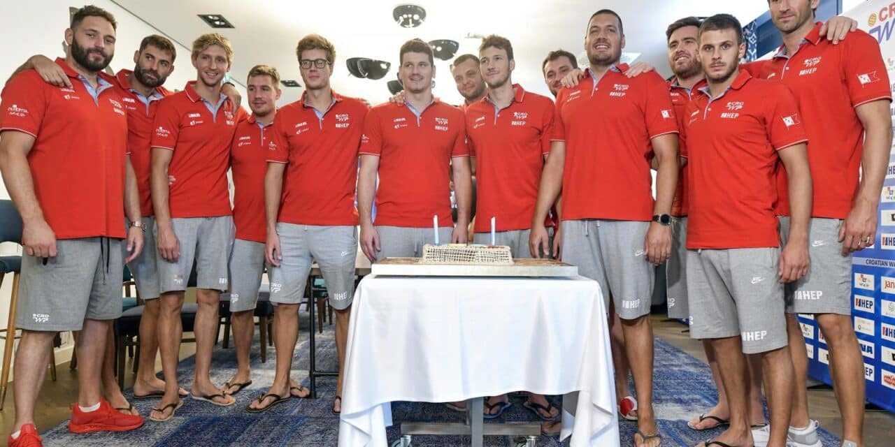 Zagreb: Hrvatski vaterpolisti uoči odlaska na Olimpijske igre