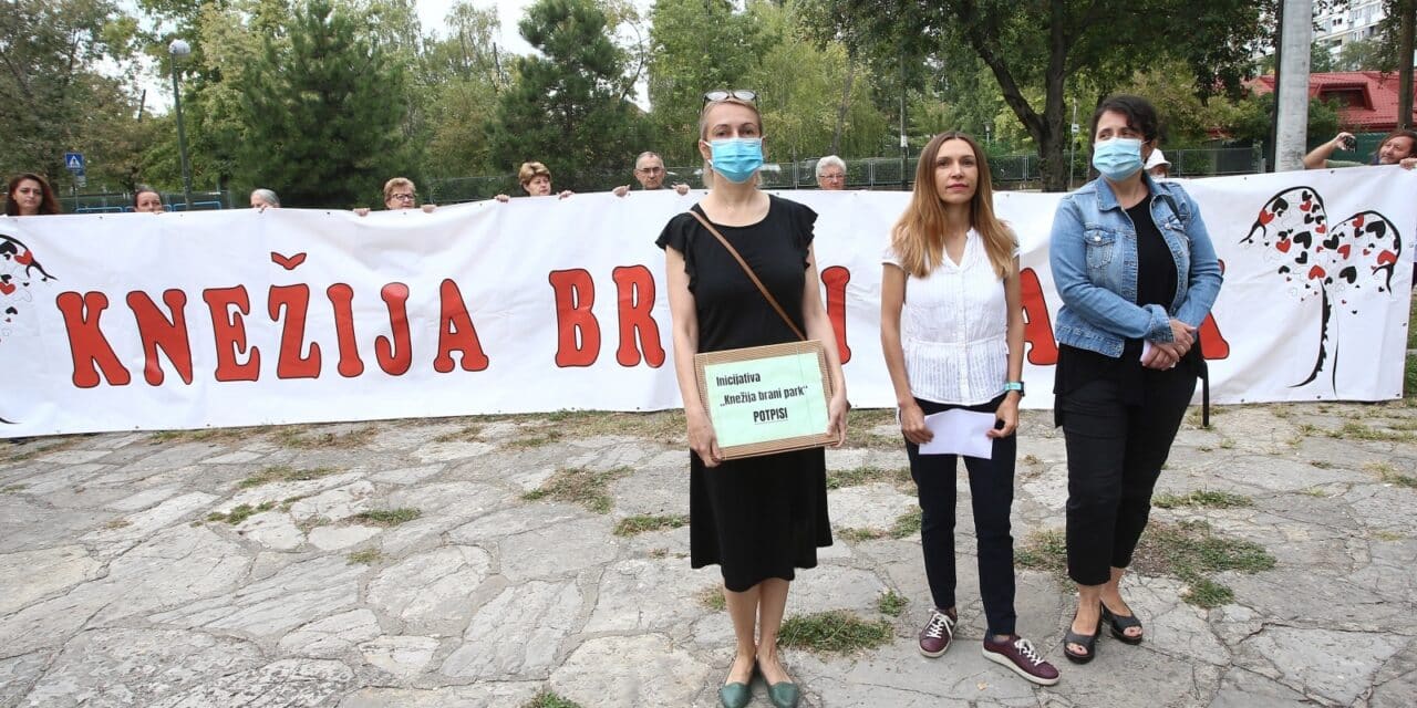 Zagreb: Konferencija za medije građanske inicijative “Knežija brani park”