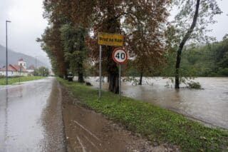 Bujice i poplavljene prometnice u Kupskoj dolini