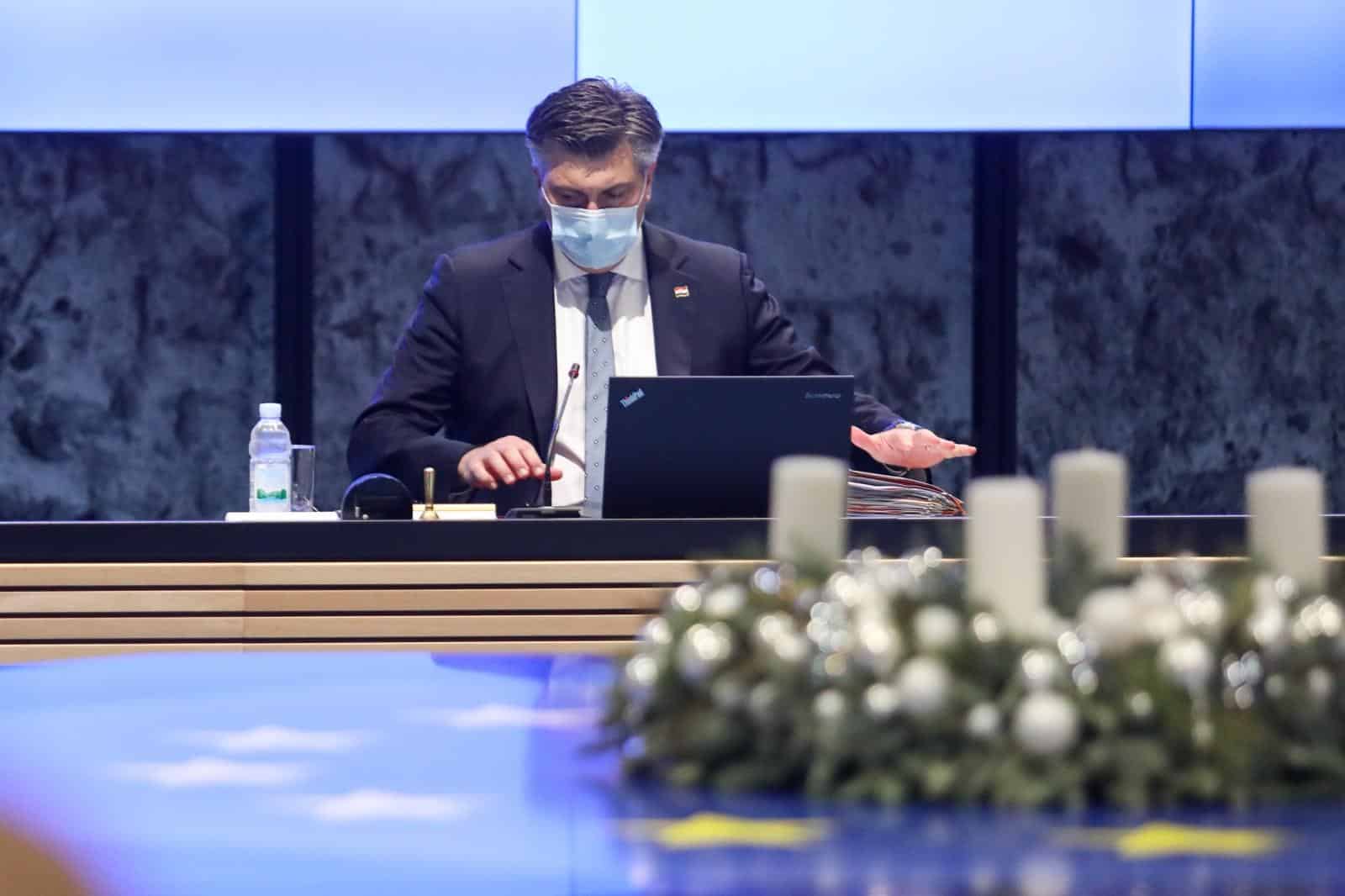 Zagreb: Sjednica Vlade Republike Hrvatske održana u NSK