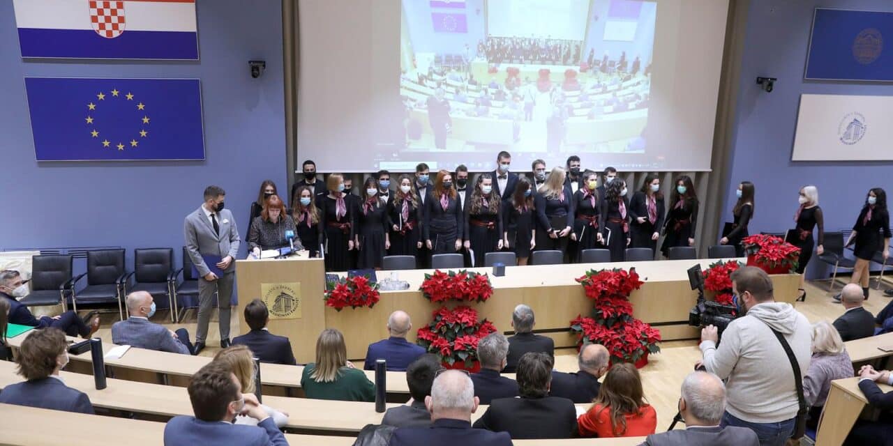 Tijekom svečane proslave 104. obljetnice Medicinskog fakulteta Sveučilišta u Zagrebu dodijeljene nagrade