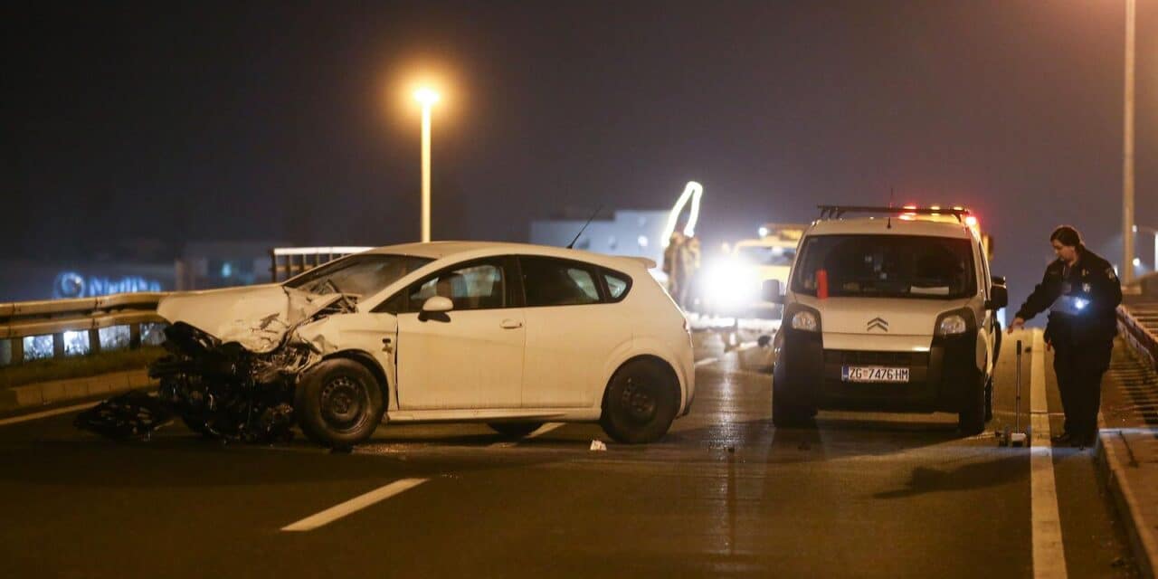 Zagreb: Prometna nesreća više osobnih automobila na križanju Slavonske avenije i Heinzelove ulice