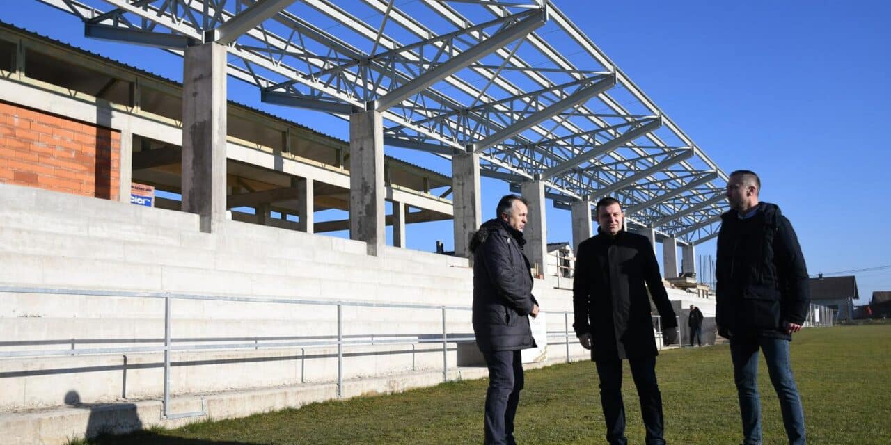 Stadion u bjelovarskom naselju Ždralovi, vrijedan 6,4 milijuna kuna, trebao bi biti gotov već u proljeće