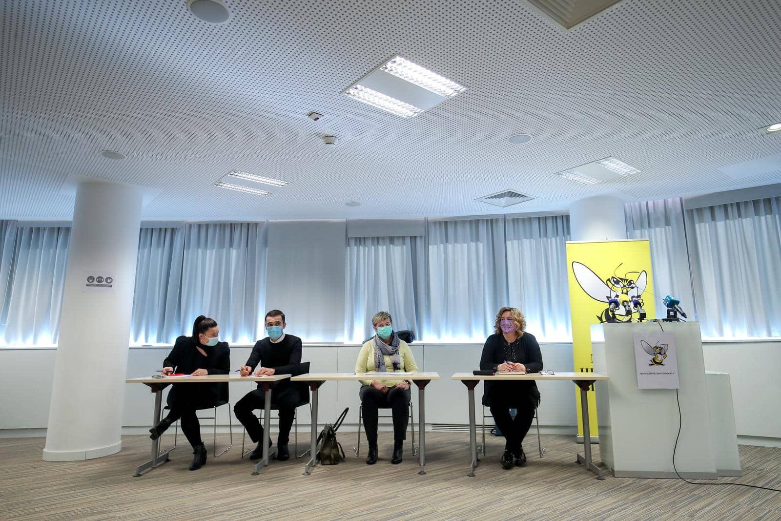 Zagreb: Konferencija za medije Matice hrvatskih sindikata o ponudi Vlade RH u pregovorima za novi Temeljni kolektivni ugovor